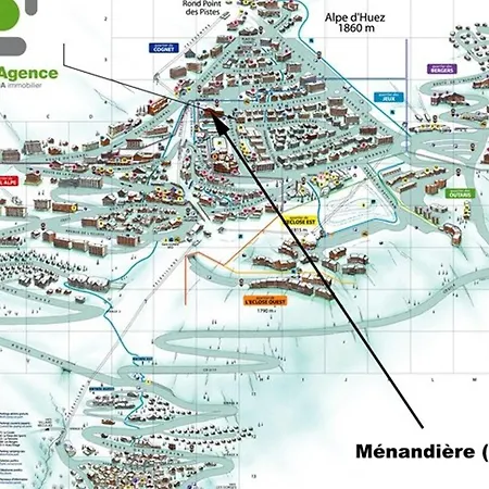 Chaleureux Pour 4 Pers. Au Pied Des Pistes - D'huez - Fr-1-405-19 Apartment